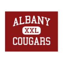 Albany - Cougars - High - Berkeley California Post Card