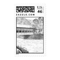 Albany Covered Bridge Postage Stamps