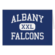 Albany - Falcons - High School - Albany New York Cards