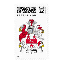 Albany Family Crest Stamp