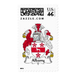 Albany Family Crest postage