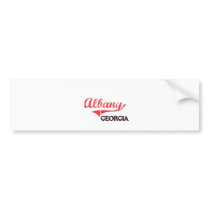 Albany Georgia City Classic Bumper Stickers