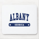 Albany Georgia College Style t shirts Mousepad
