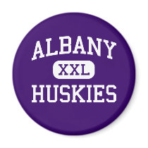 Albany - Huskies - Senior - Albany Minnesota Refrigerator Magnet
