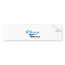 Albany Kentucky City Classic Bumper Sticker