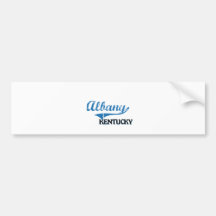 Albany Kentucky City Classic Bumper Sticker