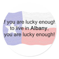 Albany Lucky Stickers