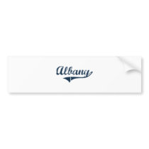 Albany New York Classic Design Bumper Stickers