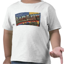 Albany, New York - Large Letter Scenes Tees