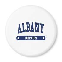 Albany Oregon College Style t shirts Fridge Magnet