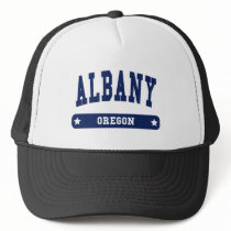 Albany Oregon College Style t shirts Mesh Hat