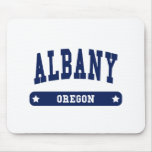 Albany Oregon College Style t shirts Mouse Pads
