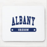 Albany Oregon College Style t shirts Mouse Pads