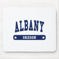 Albany Oregon College Style t shirts Mouse Pads