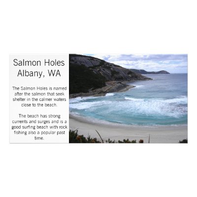 Albany - Salmon Holes photo card by chelle_by
