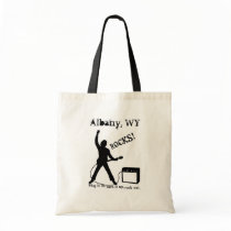 Albany, WY Tote Bag