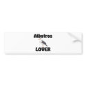 Albatros Lover bumper stickers