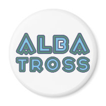 albatross fridge magnet