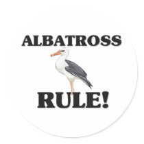 ALBATROSS Rule! Round Stickers