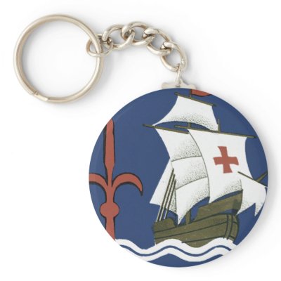 Albergo Columbia Genoa ~ Trieste Key Chains by SonoLeTre