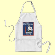 Albergo Columbia Genova, Trieste aprons