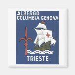 Albergo Columbia Genova Trieste Magnets