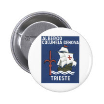 Albergo Columbia Genova Trieste Pins