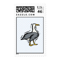 Albert Albatross Postage Stamp