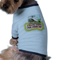 Albert Alien Tee pet clothing by aandjdesigns Albert Alien Tee pet clothing