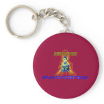 Albert Alien Tee Key Chains