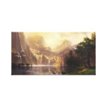 Albert Bierstadt In The Mountains Canvas Wrap Gallery Wrapped Canvas