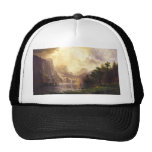 Albert Bierstadt In The Mountains Hat