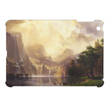 Albert Bierstadt In The Mountains iPad Mini Case