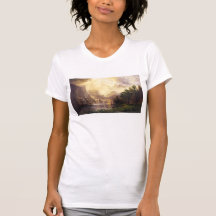 Albert Bierstadt In The Mountains T-shirt