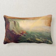 Albert Bierstadt, Niagara Falls. Pillow