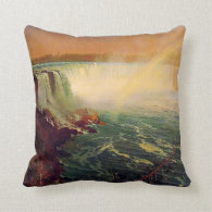 Albert Bierstadt, Niagara Falls. Pillows