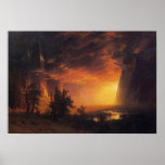 Albert Bierstadt-Sunrise in Yosemite Valley Posters