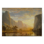 Albert Bierstadt - Valley of the Yosemite Card