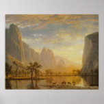 Albert Bierstadt - Valley of the Yosemite Poster