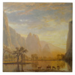 Albert Bierstadt - Valley of the Yosemite Tile