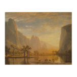 Albert Bierstadt - Valley of the Yosemite Wood Wall Art