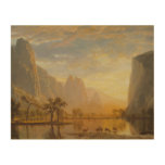 Albert Bierstadt - Valley of the Yosemite Wood Wall Art