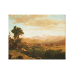 Albert Bierstadt - Wind River Country Canvas Print