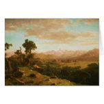 Albert Bierstadt - Wind River Country Card