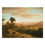Albert Bierstadt - Wind River Country Photo Print