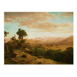 Albert Bierstadt - Wind River Country Postcard