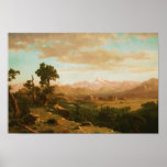 Albert Bierstadt - Wind River Country Poster