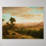 Albert Bierstadt - Wind River Country Poster