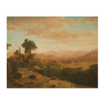 Albert Bierstadt - Wind River Country Wood Print