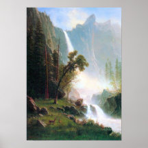Albert Bierstadt-Yosemite Falls Poster